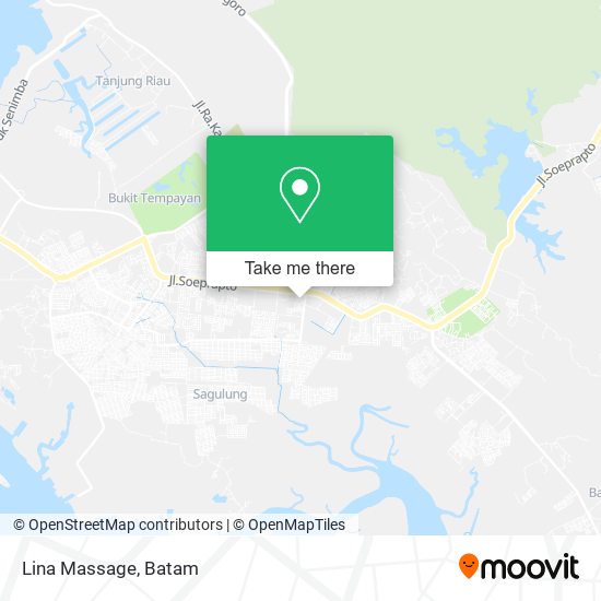 Lina Massage map