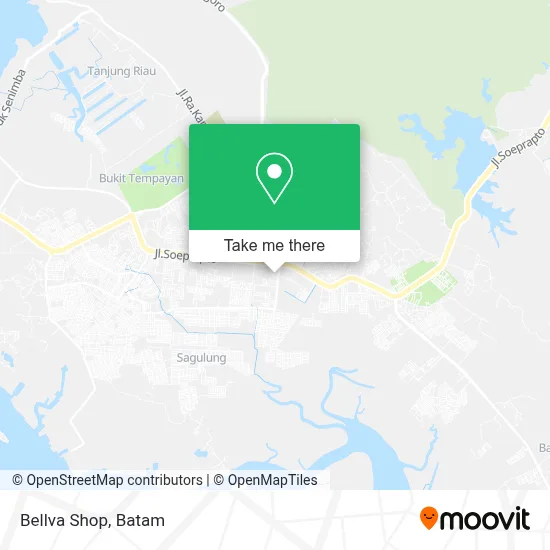 Bellva Shop map
