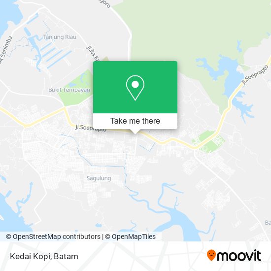 Kedai Kopi map