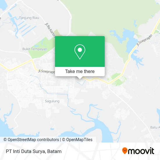 PT Inti Duta Surya map