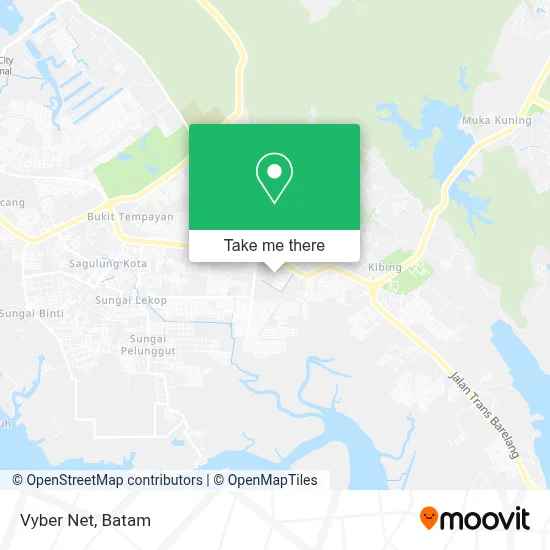 Vyber Net map