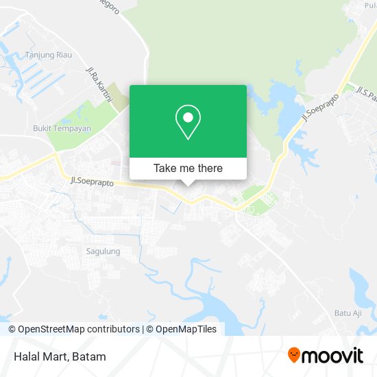 Halal Mart map