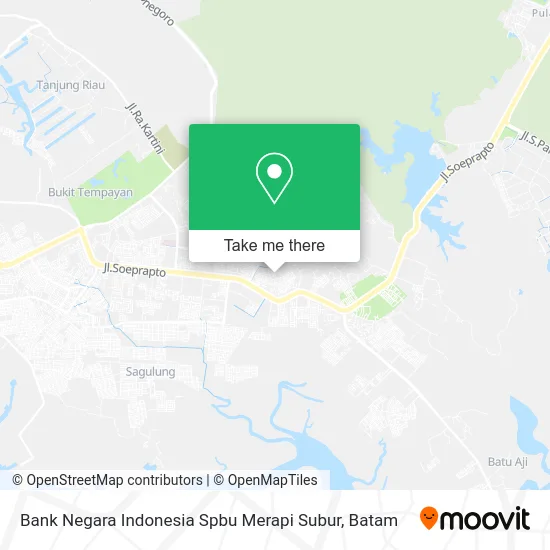 Bank Negara Indonesia Spbu Merapi Subur map