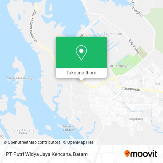 PT Putri Widya Jaya Kencana map