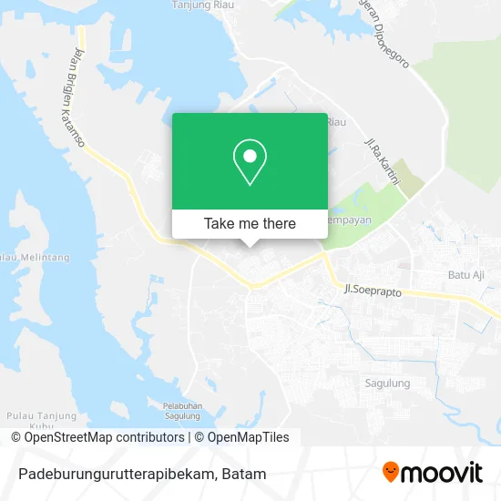 Padeburungurutterapibekam map