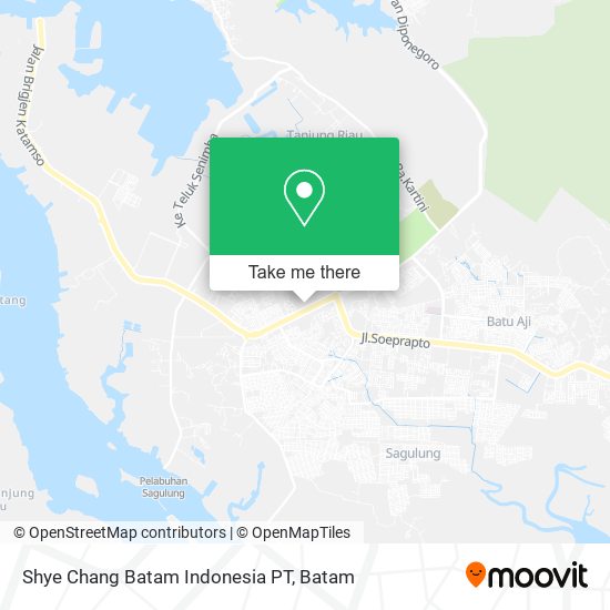 Shye Chang Batam Indonesia PT map