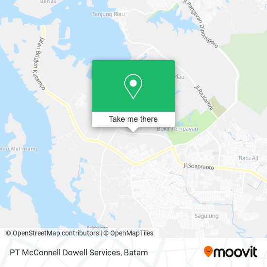 PT McConnell Dowell Services map