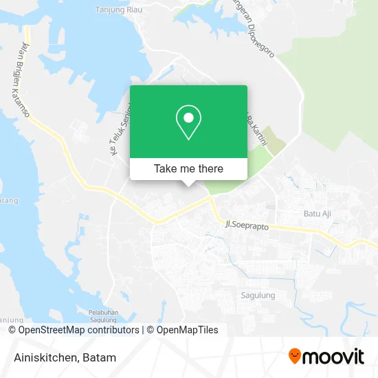 Ainiskitchen map