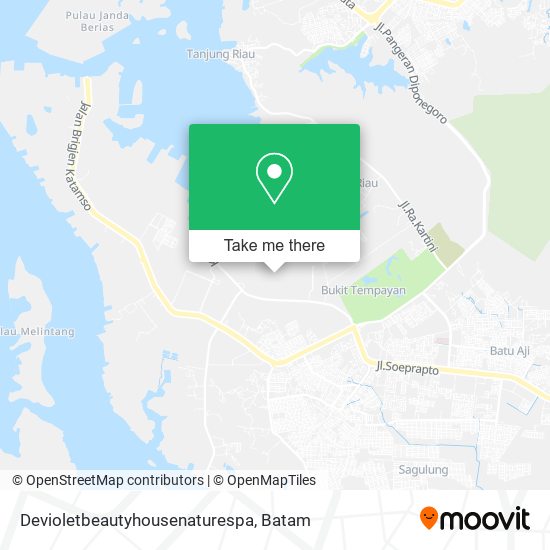 Devioletbeautyhousenaturespa map