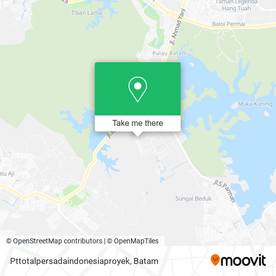 Pttotalpersadaindonesiaproyek map