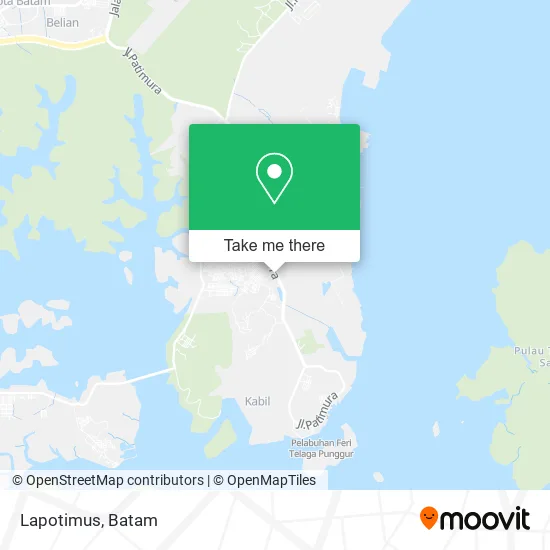 Lapotimus map