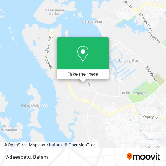 Adaesbatu map