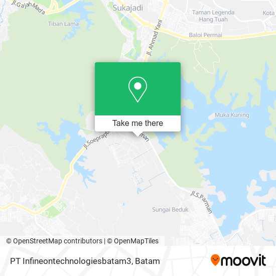 PT Infineontechnologiesbatam3 map