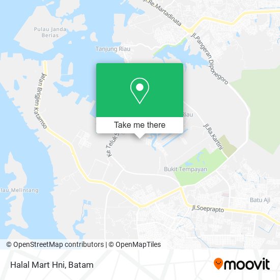 Halal Mart Hni map