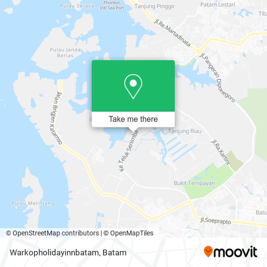 Warkopholidayinnbatam map