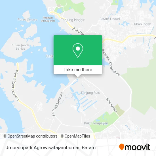 Jmbecopark Agrowisatajambumar map