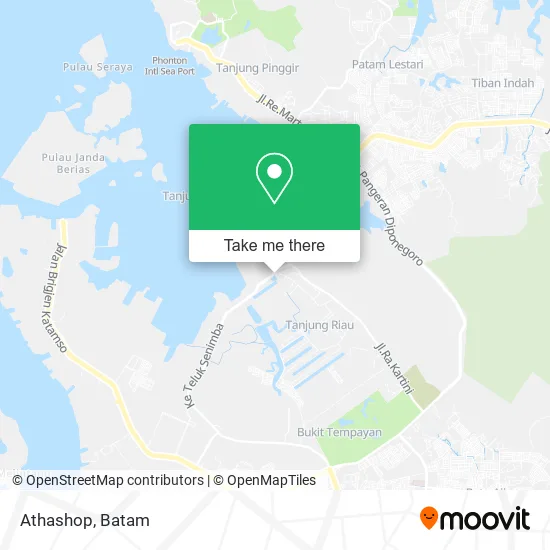 Athashop map