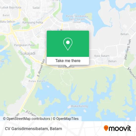 CV Garisdimensibatam map