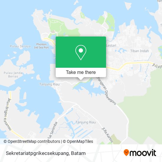 Sekretariatpgrikecsekupang map