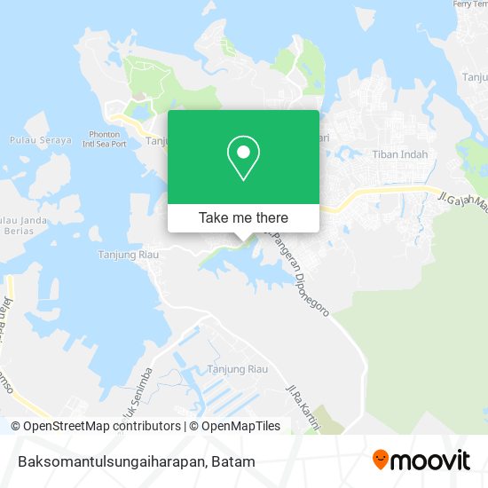 Baksomantulsungaiharapan map