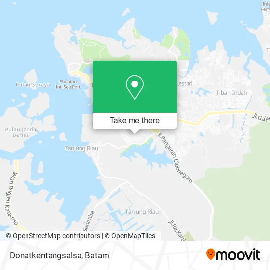 Donatkentangsalsa map