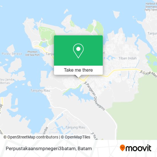 Perpustakaansmpnegeri3batam map