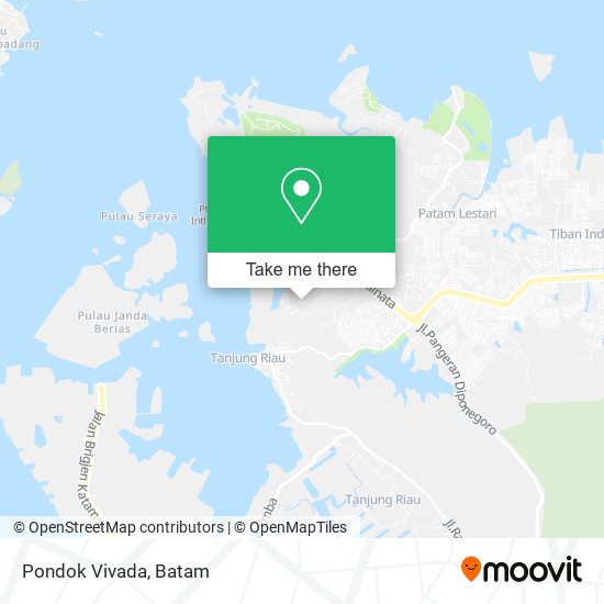 Pondok Vivada map