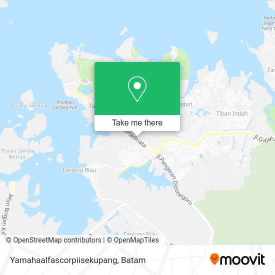 Yamahaalfascorpiisekupang map