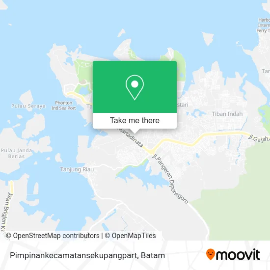 Pimpinankecamatansekupangpart map