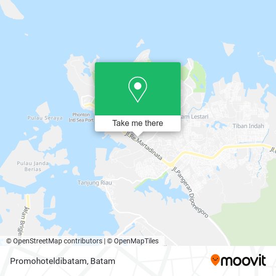 Promohoteldibatam map