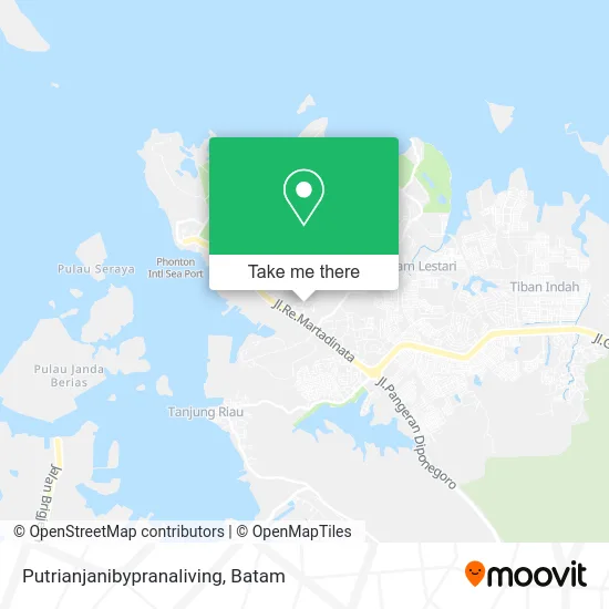 Putrianjanibypranaliving map