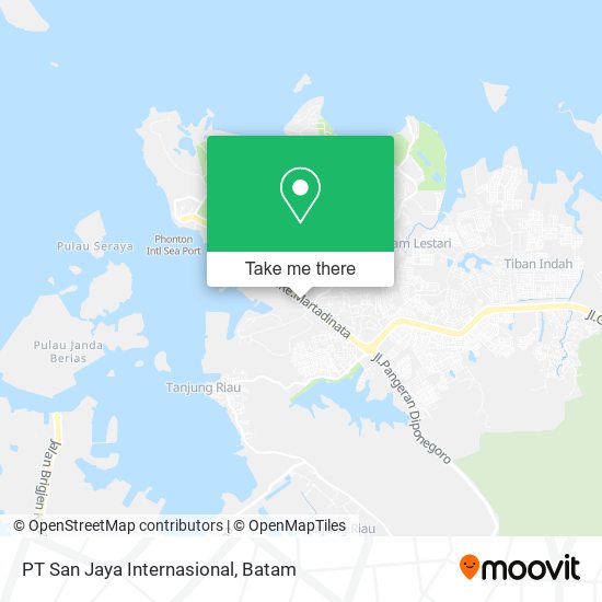 PT San Jaya Internasional map