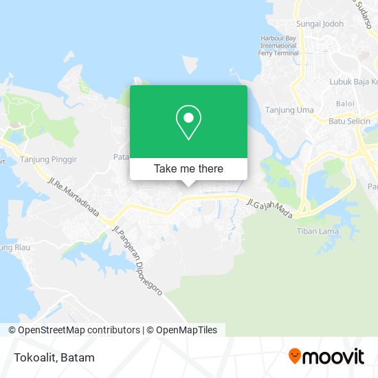 Tokoalit map