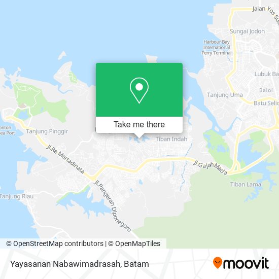 Yayasanan Nabawimadrasah map