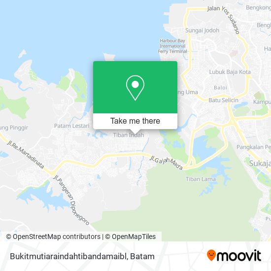 Bukitmutiaraindahtibandamaibl map