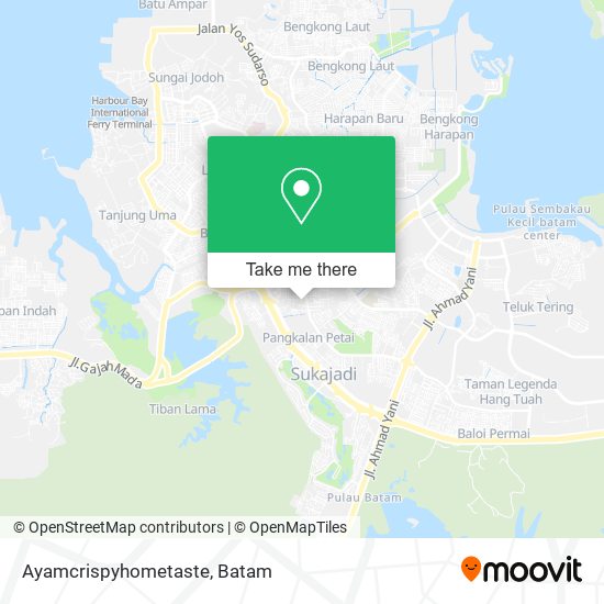 Ayamcrispyhometaste map