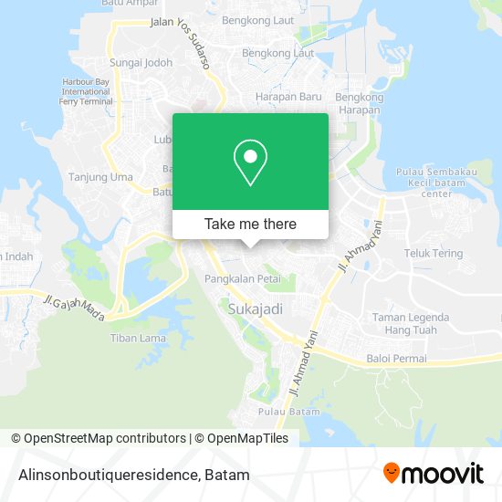 Alinsonboutiqueresidence map