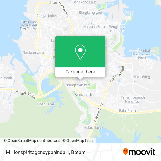 Millionspiritagencypanindai I map