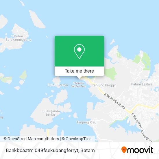 Bankbcaatm 049fsekupangferryt map