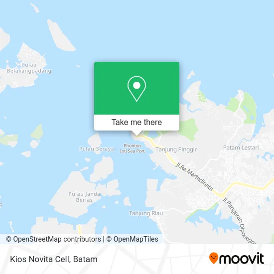 Kios Novita Cell map
