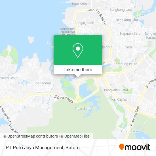 PT Putri Jaya Management map