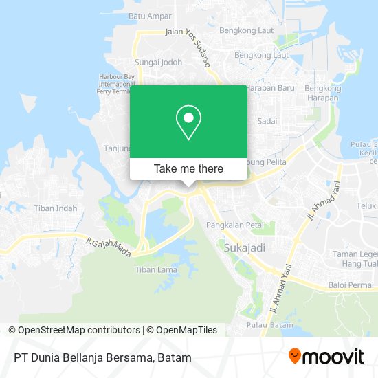 PT Dunia Bellanja Bersama map
