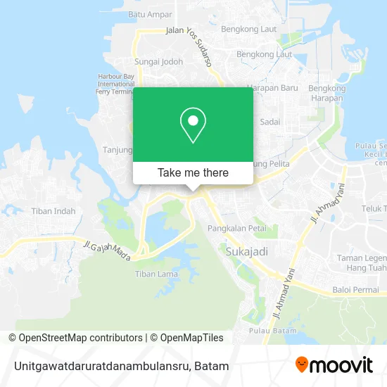 Unitgawatdaruratdanambulansru map
