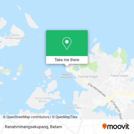 Ranahminangsekupang map