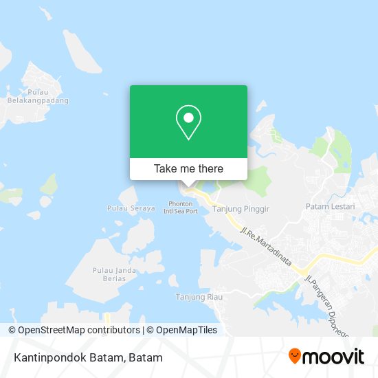 Kantinpondok Batam map