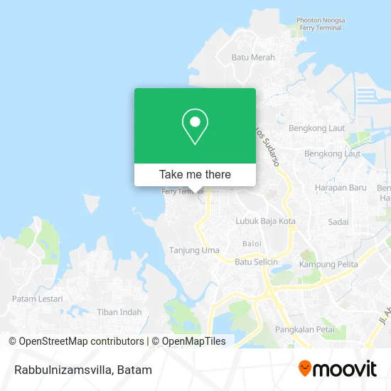 Rabbulnizamsvilla map