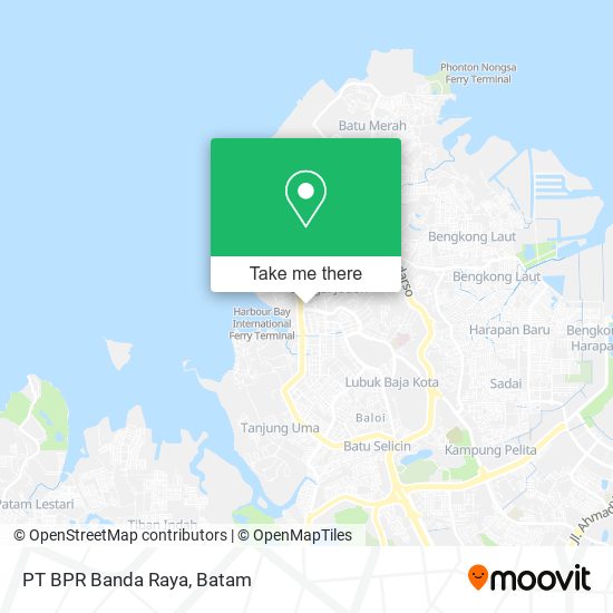 PT BPR Banda Raya map