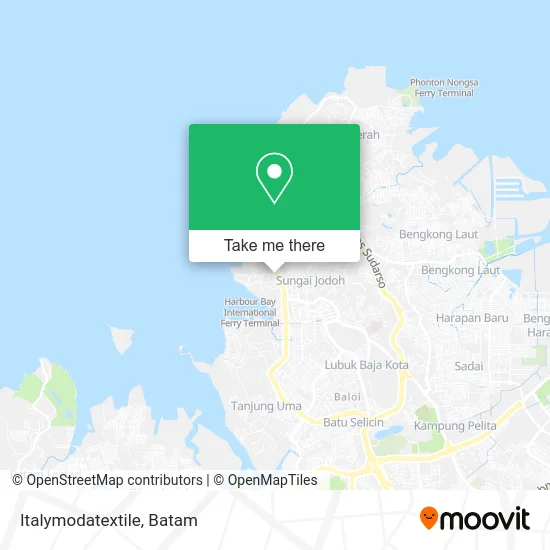 Italymodatextile map