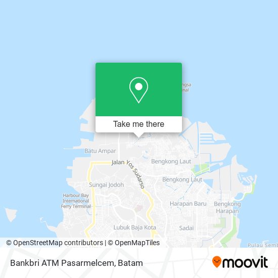 Bankbri ATM Pasarmelcem map