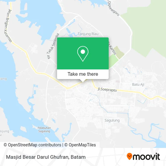Masjid Besar Darul Ghufran map